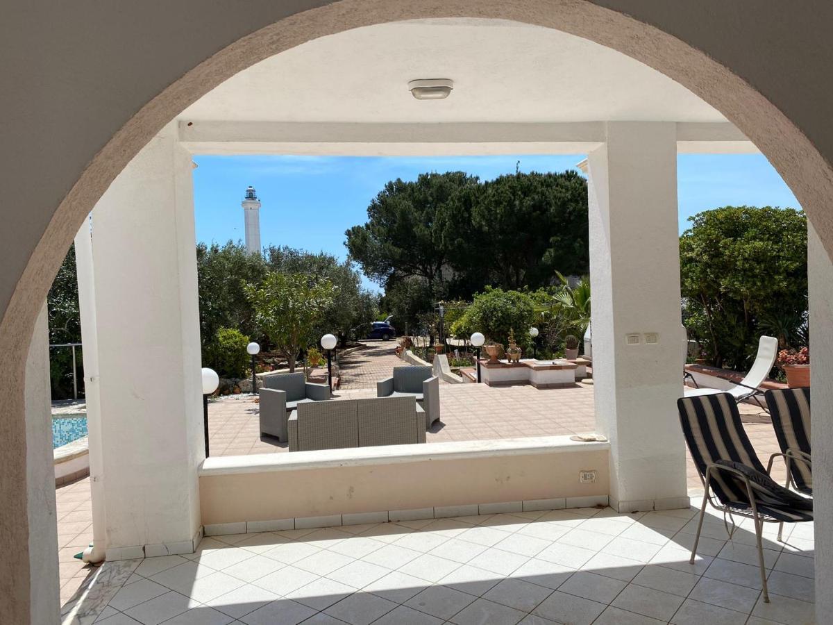 Villetta Guardiano Del Faro Con Piscina Santa Maria di Leuca Exterior photo